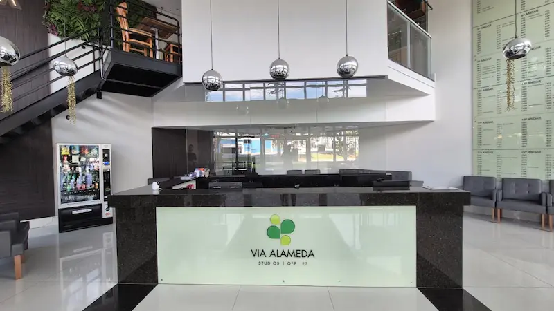 Fachada do escritório de advocacia em Guarulhos